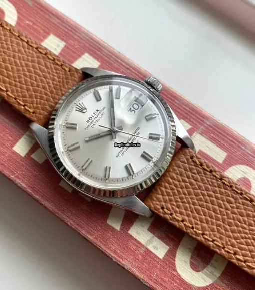 Mind-boggling Imitation Rolex Datejust 1601 Caliber 1570 Automatic Movement 36mm Steel Case Mens/unisex Watch - Image 2