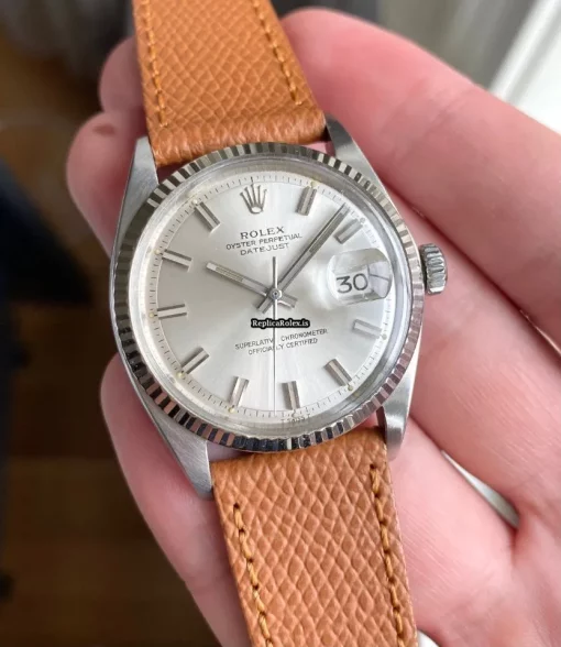 Mind-boggling Imitation Rolex Datejust 1601 Caliber 1570 Automatic Movement 36mm Steel Case Mens/unisex Watch - Image 4