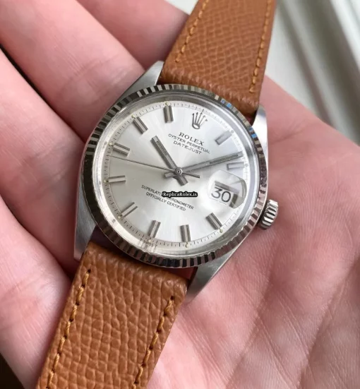 Mind-boggling Imitation Rolex Datejust 1601 Caliber 1570 Automatic Movement 36mm Steel Case Mens/unisex Watch - Image 6