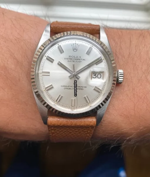 Mind-boggling Imitation Rolex Datejust 1601 Caliber 1570 Automatic Movement 36mm Steel Case Mens/unisex Watch - Image 9