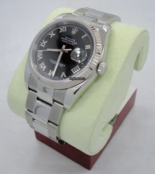 Aaa Copies Rolex Datejust 116234 Automatic Movement 36mm Steel Case Watch - Image 4