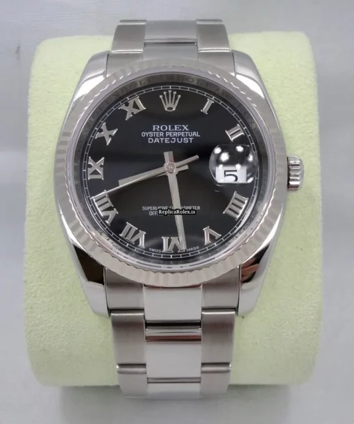 Aaa Copies Rolex Datejust 116234 Automatic Movement 36mm Steel Case Watch - Image 5