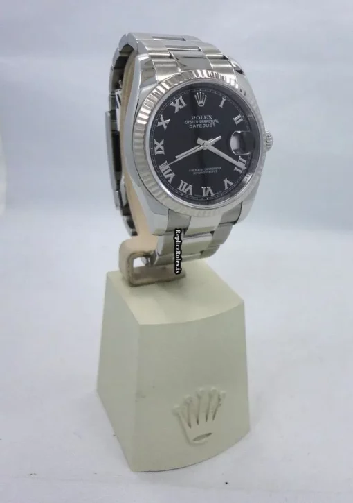 Aaa Copies Rolex Datejust 116234 Automatic Movement 36mm Steel Case Watch - Image 6