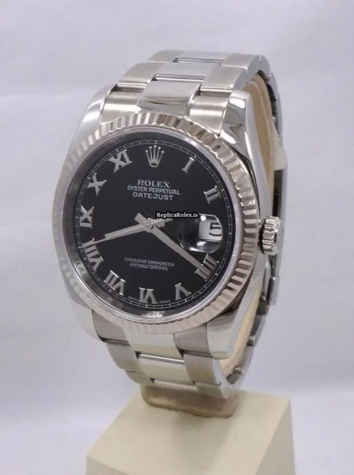 Aaa Copies Rolex Datejust 116234 Automatic Movement 36mm Steel Case Watch - Image 7