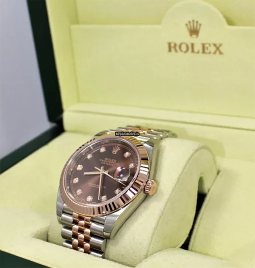 Fine Fake Rolex Datejust II 126331 Automatic Movement 41mm Steel Case Mens/unisex Watch - Image 3