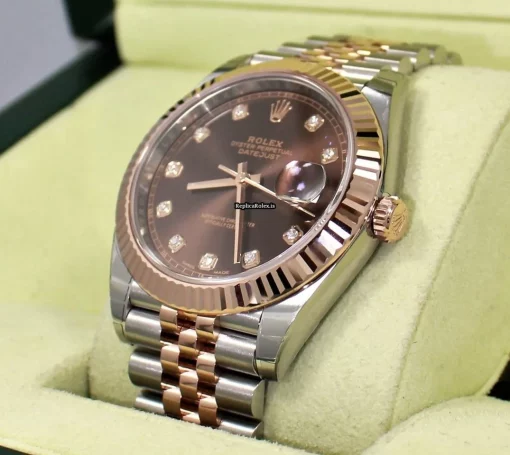 Fine Fake Rolex Datejust II 126331 Automatic Movement 41mm Steel Case Mens/unisex Watch - Image 4