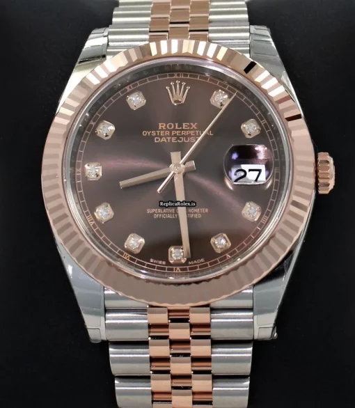 Fine Fake Rolex Datejust II 126331 Automatic Movement 41mm Steel Case Mens/unisex Watch - Image 5