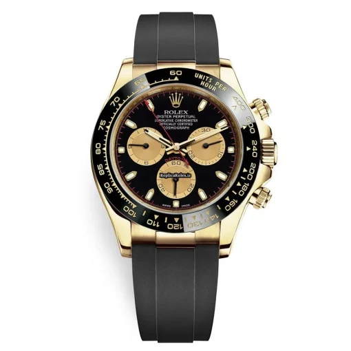 Quality Imitation Rolex Daytona 116518ln Caliber 4130 Automatic Movement 40mm Yellow Gold Case Mens/unisex Watch