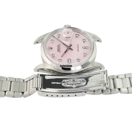 Fabulous Fakes Rolex Oyster Precision 6694 Caliber 1225 Manual Winding Movement 34x40mm Steel Case Mens/unisex Watch - Image 9