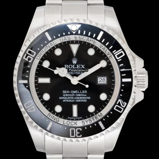 Fantastic Fakes Rolex Sea-dweller Deepsea 116660 Automatic Movement 44mm Steel Case Mens/unisex Watch - Image 7