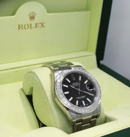 Affordable Copies Rolex Datejust II 116300 Automatic Movement 41mm Steel Case Watch - Image 11