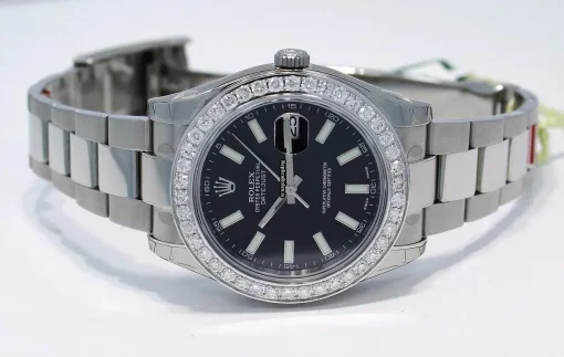 Affordable Copies Rolex Datejust II 116300 Automatic Movement 41mm Steel Case Watch - Image 5