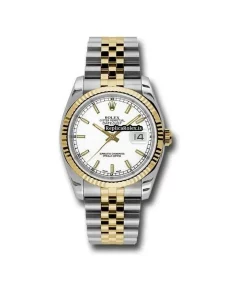 1:1 Fake Rolex Datejust 116233 Automatic Movement 36mm Gold/steel Case Watch