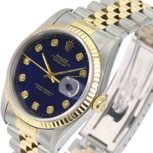 Aaa Replica Rolex Datejust 16233 Caliber 3135 Automatic Movement 36mm Gold/steel Case Mens/unisex Watch - Image 2