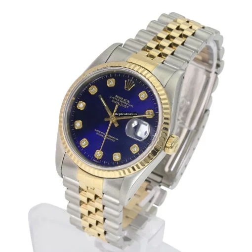 Aaa Replica Rolex Datejust 16233 Caliber 3135 Automatic Movement 36mm Gold/steel Case Mens/unisex Watch - Image 4