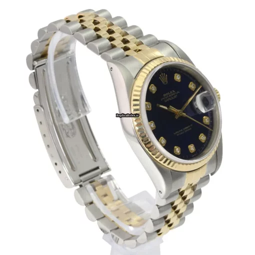 Aaa Replica Rolex Datejust 16233 Caliber 3135 Automatic Movement 36mm Gold/steel Case Mens/unisex Watch - Image 7