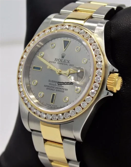 Amazing Replica Rolex Submariner Date 16613 Automatic Movement 40mm Steel Case Watch - Image 6