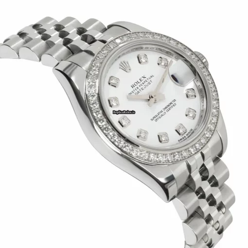 Recommend Fake Rolex Lady-datejust 179384 Automatic Movement 26mm Steel Case Womens Watch - Image 2