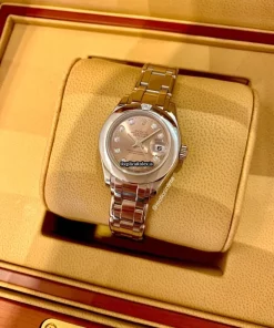 Durable Copies Rolex Lady-datejust Pearlmaster 80329 Automatic Movement 29mm White Gold Case Womens Watch
