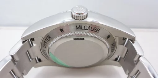 Top Replica Rolex Milgauss 116400 Automatic Movement 40mm Steel Case Watch - Image 12