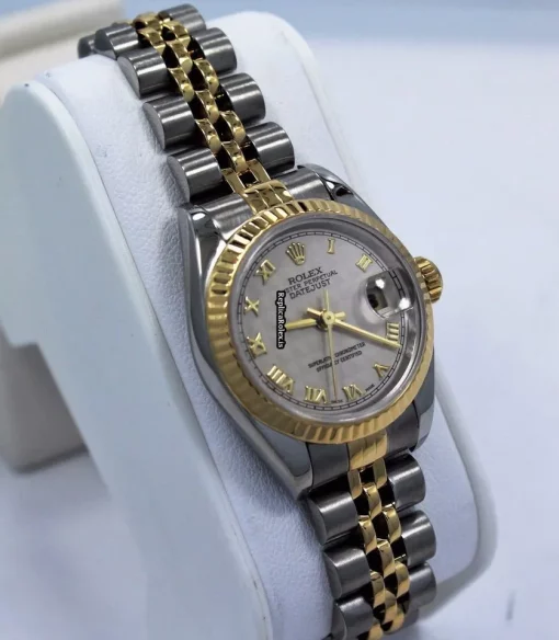 Inexpensive Fake Rolex Lady-datejust 69173 Automatic Movement 26mm Steel Case Watch - Image 3