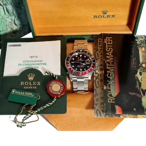 Special Replica Rolex Gmt-master II 16710 Caliber 3185 Automatic Movement 40mm Steel Case Mens/unisex Watch
