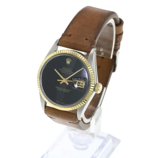 Design Fake Rolex Datejust 1601 Caliber 1570 Automatic Movement 36mm Steel Case Mens/unisex Watch - Image 2