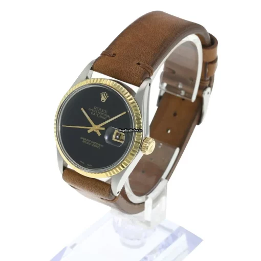 Design Fake Rolex Datejust 1601 Caliber 1570 Automatic Movement 36mm Steel Case Mens/unisex Watch - Image 4