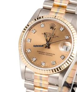 Trustworthy Clone Rolex Datejust 68279 Caliber 2135 Automatic Movement 31mm White Gold Case Womens Watch