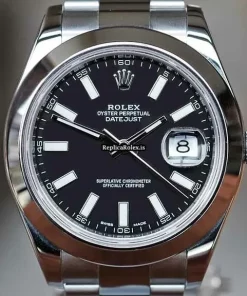 Wholesale Replica Rolex Datejust II Caliber 3136 Automatic Movement 41mm Steel Case Watch