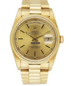 High Quality Replica Rolex Day-date 36 18238 Automatic Movement 36mm Yellow Gold Case Mens/unisex Watch