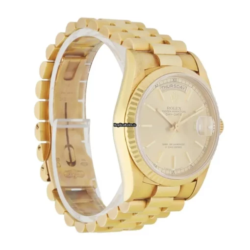 High Quality Replica Rolex Day-date 36 18238 Automatic Movement 36mm Yellow Gold Case Mens/unisex Watch - Image 3