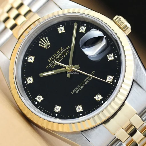 Stylish Fake Rolex Datejust 16233 Caliber 3135 Automatic Movement 36mm Steel Case Mens/unisex Watch