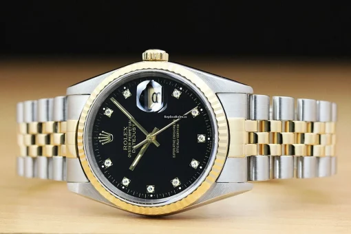 Stylish Fake Rolex Datejust 16233 Caliber 3135 Automatic Movement 36mm Steel Case Mens/unisex Watch - Image 3
