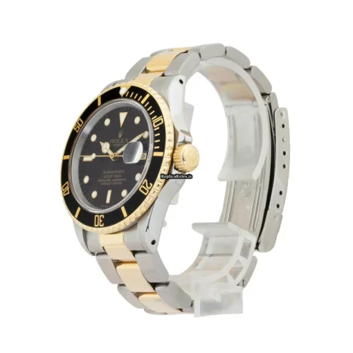 Popular Fake Rolex Submariner Date 16613 Caliber 3135 Automatic Movement 40mm Gold/steel Case Mens/unisex Watch - Image 2