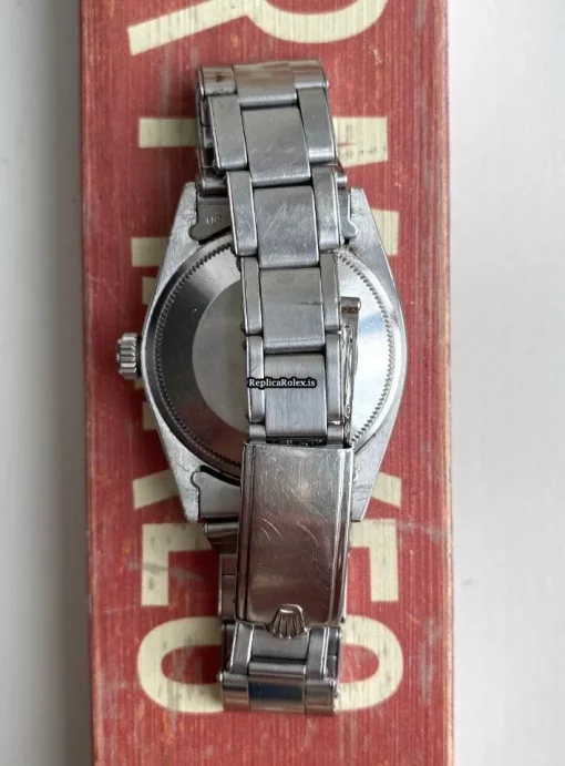 Cheap Replica Rolex Oyster Perpetual Date 1501 Caliber 1570 Automatic Movement 34x42mm Steel Case Mens/unisex Watch - Image 9