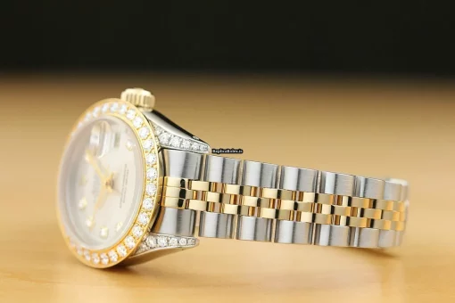 Fabulous Replica Rolex Lady-datejust 69173 Caliber 2135 Automatic Movement 26mm Steel Case Womens Watch - Image 4