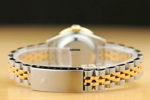 Fabulous Replica Rolex Lady-datejust 69173 Caliber 2135 Automatic Movement 26mm Steel Case Womens Watch - Image 6
