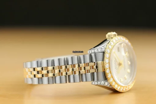 Fabulous Replica Rolex Lady-datejust 69173 Caliber 2135 Automatic Movement 26mm Steel Case Womens Watch - Image 7