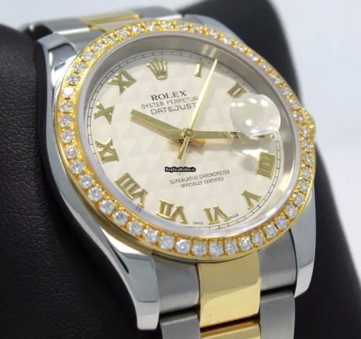 Inexpensive Fakes Rolex Datejust 116233 Automatic Movement 36mm Gold/steel Case Watch - Image 2