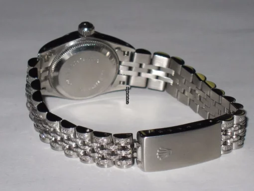 Epic Fake Rolex Datejust Self Winding Automatic 26mm Steel Case Womens Watch - Image 7