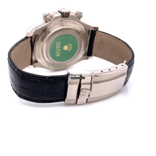 Lovely Replica Rolex Daytona 116519 Caliber 4130 Automatic Movement 40mm White Gold Case Mens/unisex Watch - Image 8