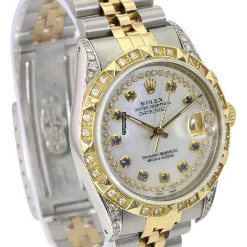 Special Replica Rolex Datejust 16233 Caliber 3035 Automatic Movement 36mm Gold/steel Case Mens/unisex Watch - Image 2