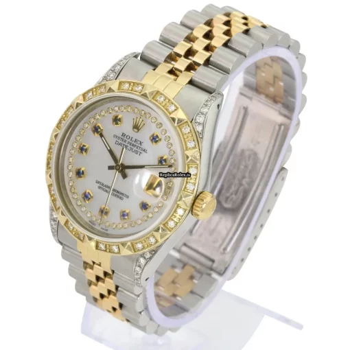 Special Replica Rolex Datejust 16233 Caliber 3035 Automatic Movement 36mm Gold/steel Case Mens/unisex Watch - Image 3