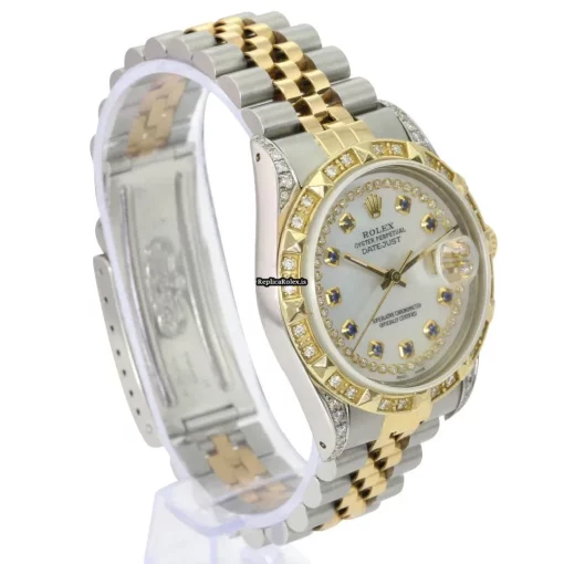 Special Replica Rolex Datejust 16233 Caliber 3035 Automatic Movement 36mm Gold/steel Case Mens/unisex Watch - Image 6