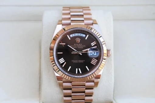 Swiss Replica Rolex Day-date 40 228235 Caliber 3255 Automatic Movement 40mm Rose Gold Case Mens/unisex Watch - Image 2