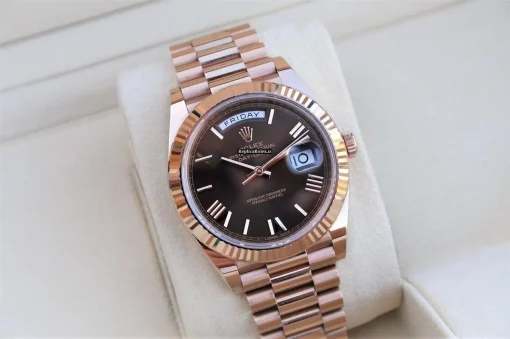 Swiss Replica Rolex Day-date 40 228235 Caliber 3255 Automatic Movement 40mm Rose Gold Case Mens/unisex Watch - Image 3