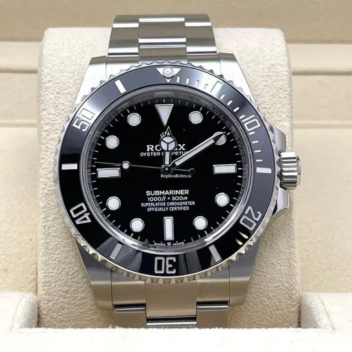 Aaa Replicas Rolex Submariner (no Date) 124060 Caliber 3230 Automatic Movement 41mm Steel Case Mens/unisex Watch - Image 2