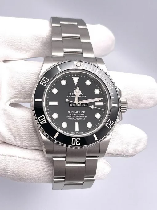 Aaa Replicas Rolex Submariner (no Date) 124060 Caliber 3230 Automatic Movement 41mm Steel Case Mens/unisex Watch - Image 3
