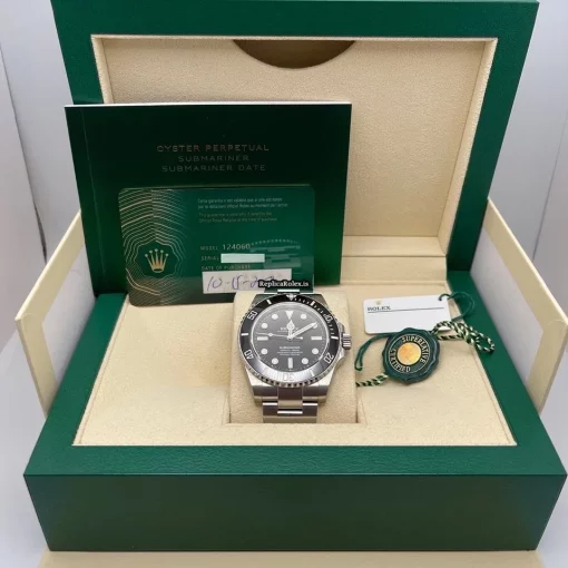 Aaa Replicas Rolex Submariner (no Date) 124060 Caliber 3230 Automatic Movement 41mm Steel Case Mens/unisex Watch - Image 6